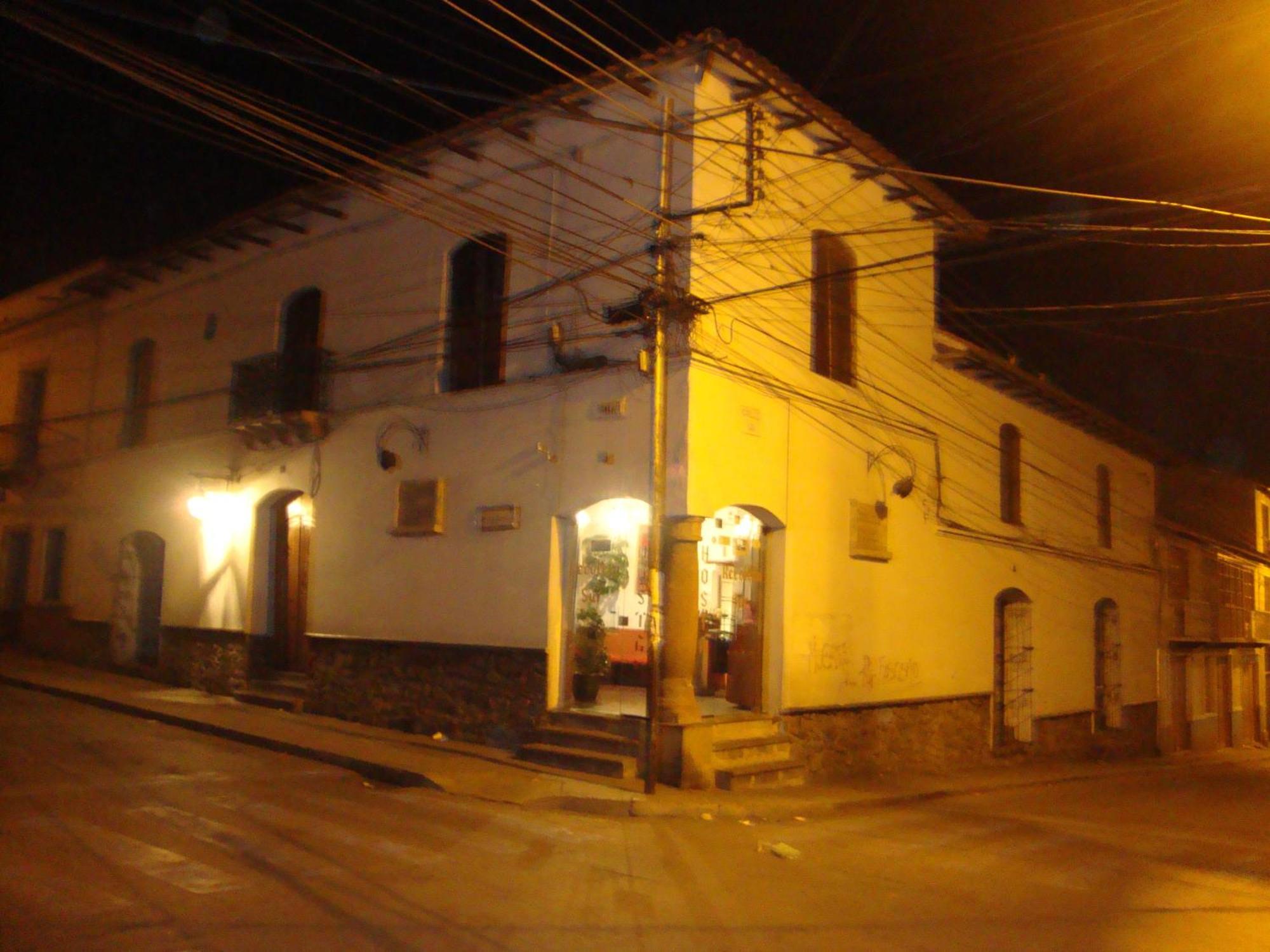 Hostal Recoleta Sur Sucre Zewnętrze zdjęcie