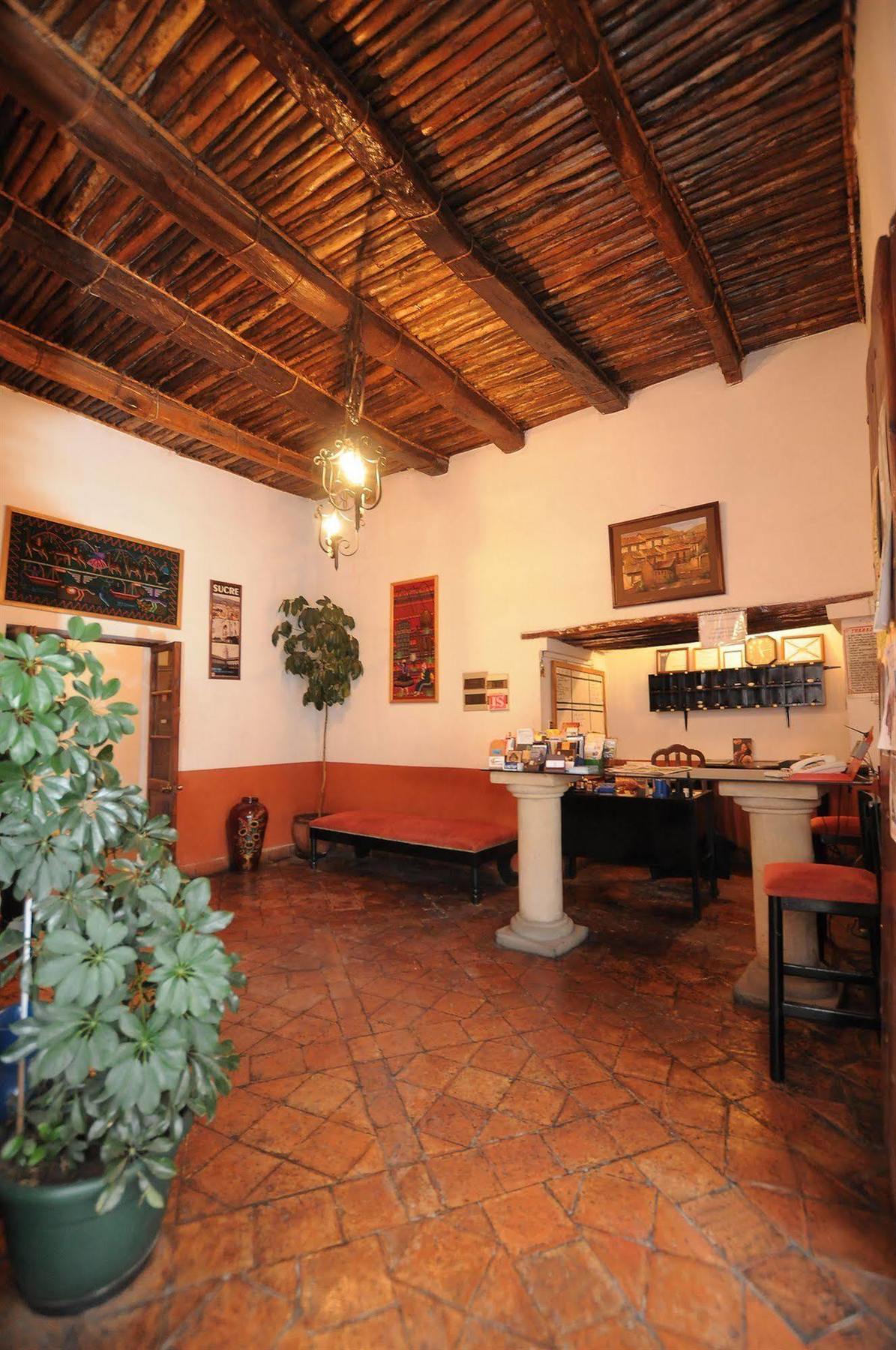 Hostal Recoleta Sur Sucre Zewnętrze zdjęcie